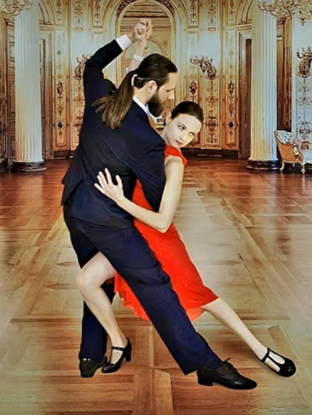 Black Ballroom Dance Shoes